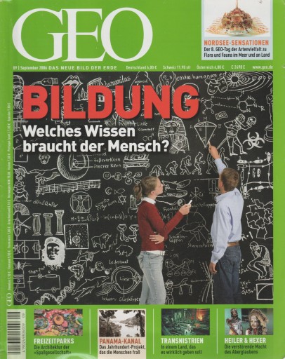 GEO das neue bild der erde 9/2006