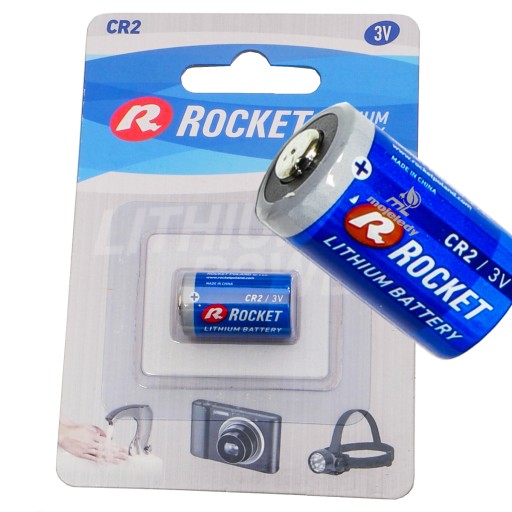 Bateria Rocket 3V Litowa CR2 Foto termin do 2029r