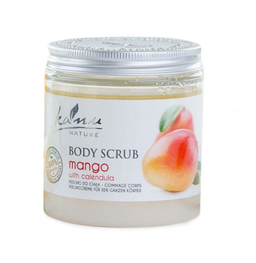 Solno-olejowy peeling do ciała - Kanu Nature - MANGO Z NAGIETKIEM (350 g)