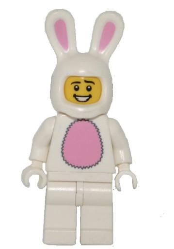 LEGO FIGURKA LUDZIK 8831 7 SERIA - KRÓLIK