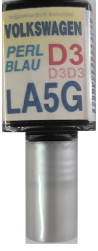 VW LA5G PERL BLAU LAKIER SAMOCHODOWY ZAPRAWKA DO RYS ARA 10 ML