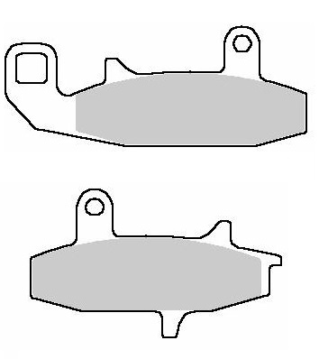 Lucas TRW klocki hamulcowe Suzuki DR 750 800