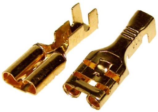 KONEKTOR żeński z zaczepem 9,5mm KPL 20szt (2748)