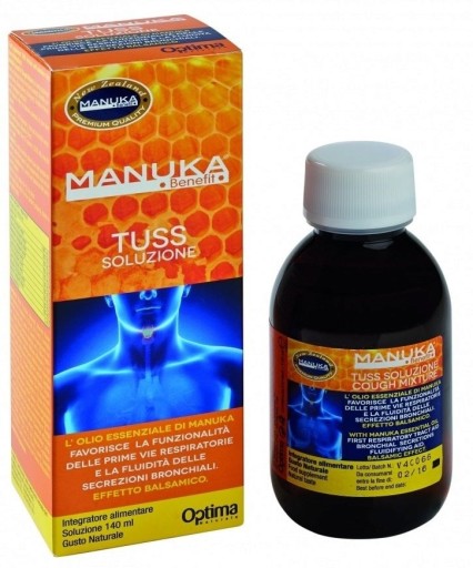 Manuka Benefit Syrop na kaszel z miodem manuka 140