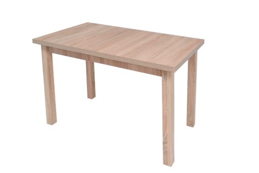 Stół Torpeda GRUBY BLAT 120x68x32 Dąb Sonoma