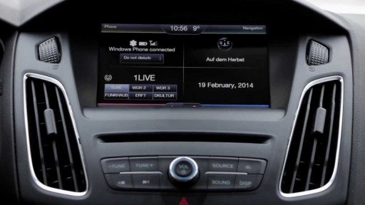 FORD SYNC 2 POLSKIE MENU, EU CZĘSTOTLIWOŚCI SYNC2