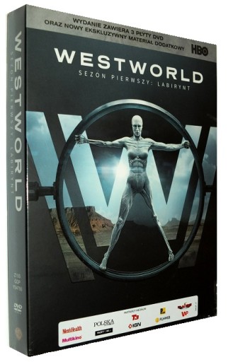 WESTWORLD SEZON 1: LABIRYNT (3 DVD) Lektor PL