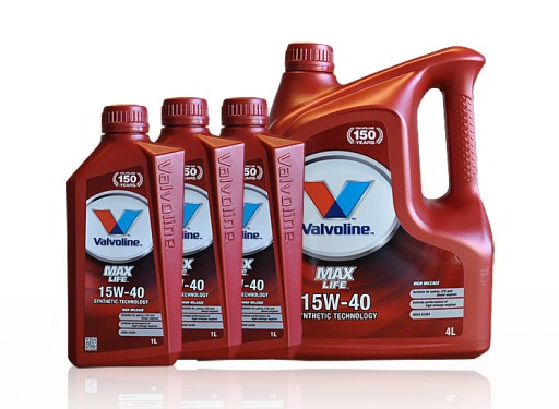 VALVOLINE MAXLIFE 15W40 7L ŚLĄSK GRATIS - MYSZKÓW