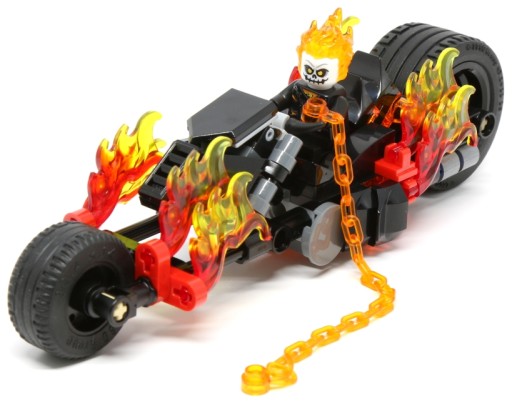 Lego 76058 @@@ GHOST RIDER + MOTOCYKL @@@ figurka +pojazd z zestawu!