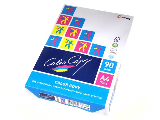 Papier ksero COLOR COPY A4 90g satynowany 500 ark