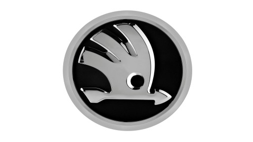 LOGO SKODA ORG CHROM ZNACZEK EMBLEMAT 3V0853621