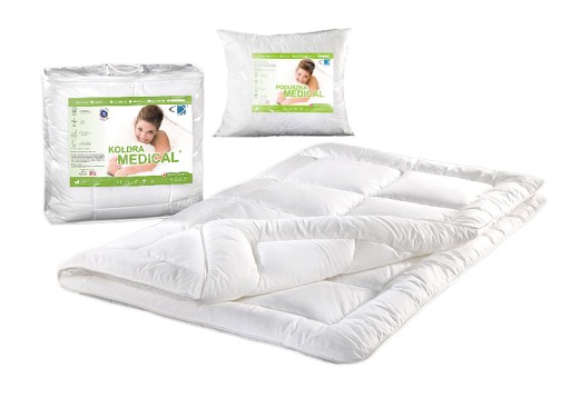KOMPLET KOŁDRA MEDICAL 120x180 + PODUSZKA 70x80