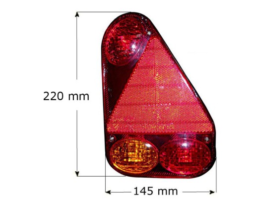 Klosz Lampy Tylnej Aspock Earpoint 3 III Prawy