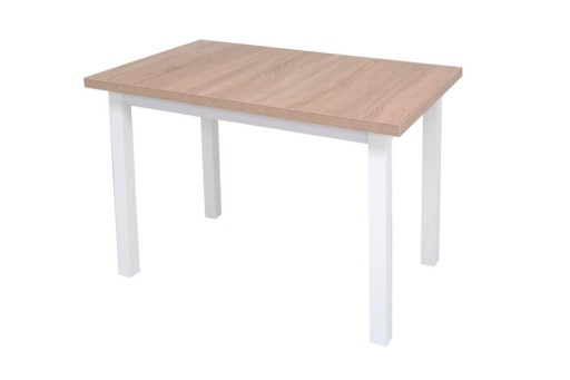 Stół Torpeda 100x60x32 D.Sonoma n.biała