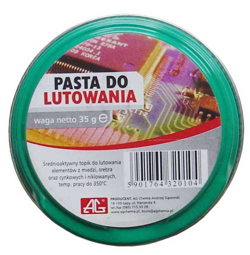 Pasta lutownicza 40gram jakość