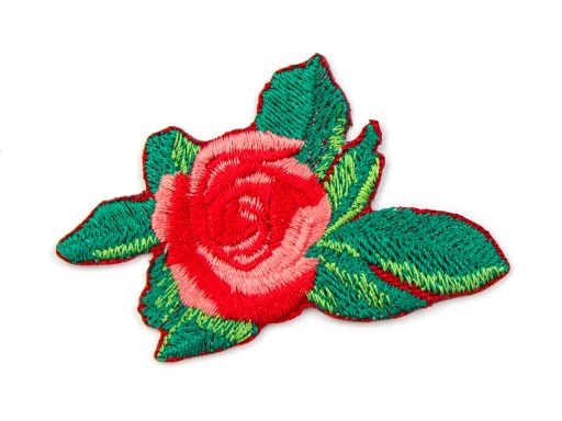 Naszywka TERMO Naprasowywanka RÓŻA KWIATKI ROSE