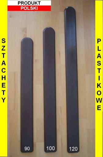 SZTACHETA, BALASKA PLASTIKOWA WYS.120 cm Gładka.