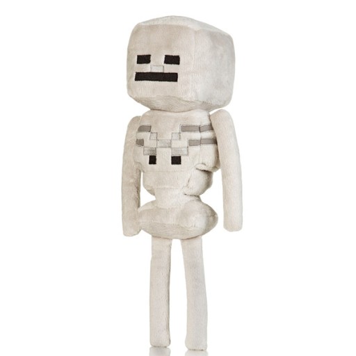 MINECRAFT SZKIELET PLUSZAK MASKOTKA FIGURKA STEVE