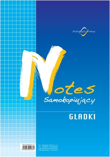 Notes samokopiujący gładki (wielokopia) MiPro A4 N-110-1 40 kartek