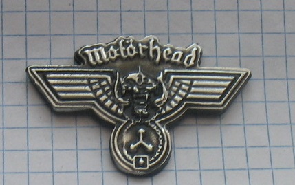 przypinka motocyklisty Motorhead