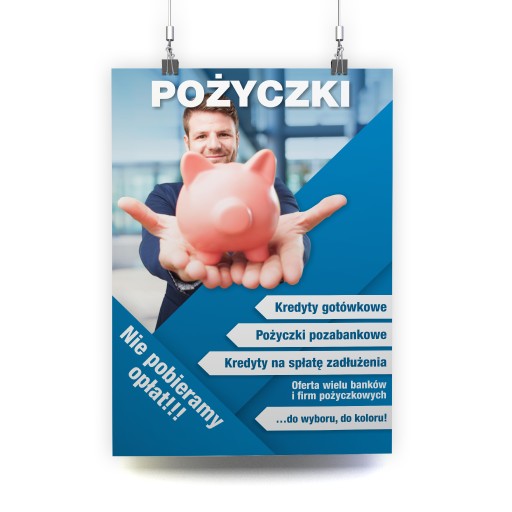 PLAKATY PLAKAT REKLAMOWY B1 180g FOTO