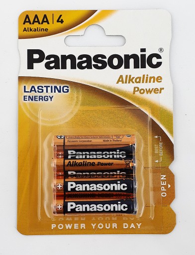 BATERIE ALKALICZNE PANASONIC LR3 1.5V Małe