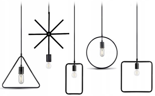 LAMPA SUFITOWA WISZĄCA LOFT INDUSTRIAL EDISON E27