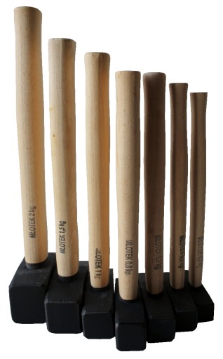MŁOTKI 7 szt. 0,3-2kg / MŁOT / MŁOTEK / KUTY