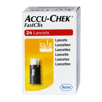 Accu-Chek FastClix 24lancetów igły sterylne