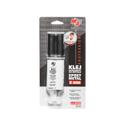 KLEJ Epoksydowy stal do METALU metal 5 MINUT 25ml