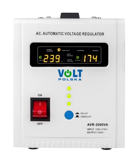 Stabilizator napięcia sieciowego Volt Polska 5AVR2000SE 2000 W