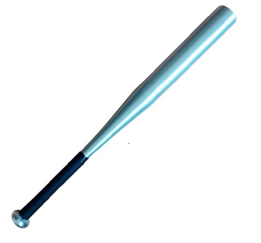 ALUMINIOWY KIJ BASEBALLOWY BAT 28 CALI SREBRNY