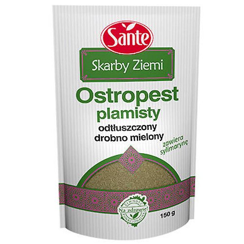 Sante Skarby Ziemi Ostropest plamisty odtłuszczony drobno mielony 150 g