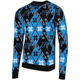 CAROLINA PANTHERS BLUE CANDY SWETER MĘSKI NFL XL