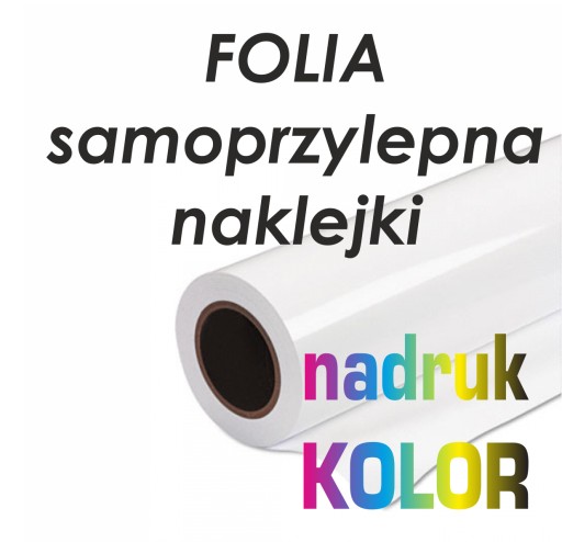 Folia Samoprzylepna z nadrukiem KOLOR WAWA 1440dp