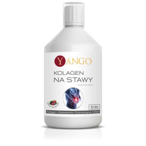 Kolagen do picia na stawy MSM Glukozamina 500ml