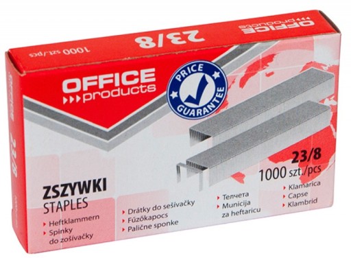 ZSZYWKI OFFICE PRODUCTS, 23/8, 1000SZT.