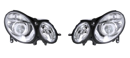 REFLEKTOR LAMPA PRZÓD MERCEDES E W211 02-06 KPL