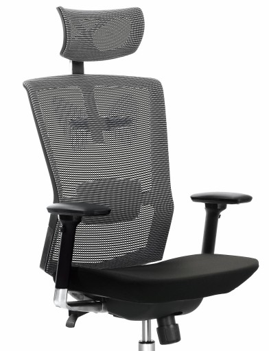 ERGONOMICZNY fotel obrotowy AMBASADOR gabinetowy