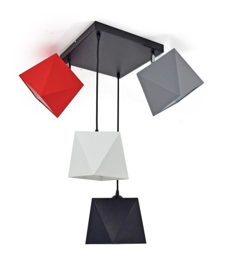 LAMPA WISZĄCA SUFITOWA ŻYRANDOL PLAFON DIAMENT LED