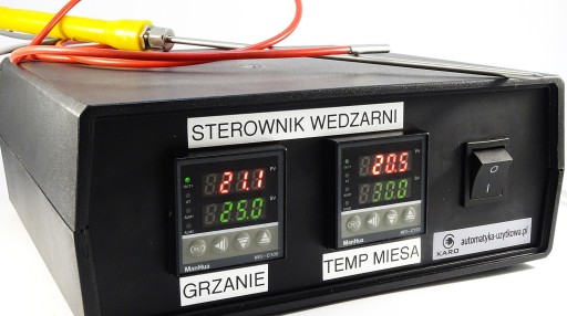 REGULATOR sterownik WĘDZARNI grzałki termostat 4kW