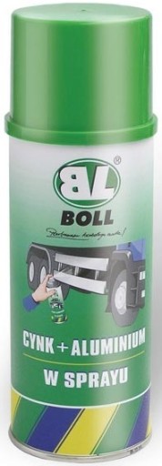 BOLL CYNK + ALUMINIUM W SPRAYU 400ml