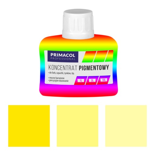 Koncentrat Pigment do Farb i Tynków 80ml słoneczny