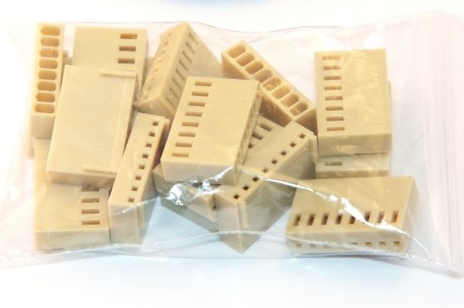 Gniazdo CRIMP na kabel 8PIN 2,54mm 15szt.