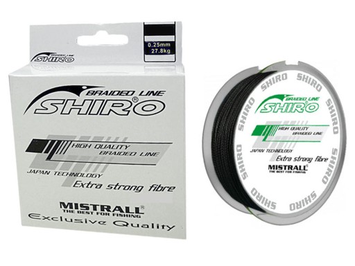 PLECIONKA MISTRALL SHIRO 0,13 mm / 135m / CZARNA