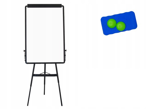 FLIPCHART tablica magnetyczna 60x90 90x60 + stojak