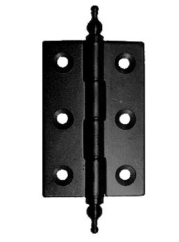 Zawias stalowy 1030/02 czarny 87 mm