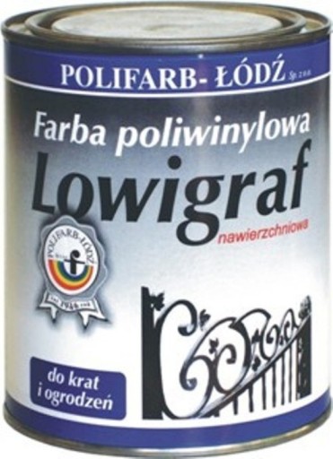 Farba nawierzchniowa Lowigraf - grafitowa 0,8L