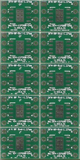 DFN8-5x6 1.27mm na DIP 0.4