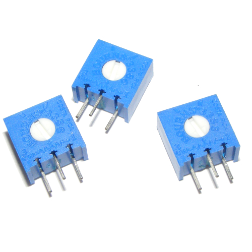 [3szt.] Potencjometr precyzyjny 3386X 500R 1/2W Bourns